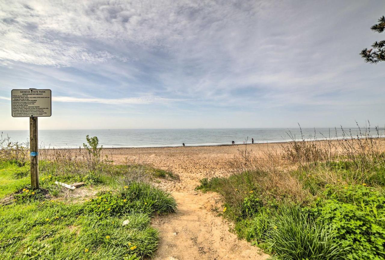 Geneva Cottage With Patio - Walk To Park, Lake Erie! Exteriör bild